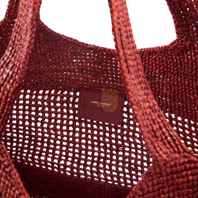 YSL ICARE MEDIUM IN RAFFIA 868748 (31*28*15cm)